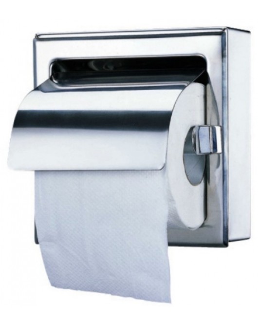 Single Toilet Tissue Dispenser Wall mounted Stainless Steel Single Toilet Tissue Dispenser Wall mounted Stainless Steel