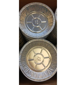 6 inch round aluminum pie pan 1000 in a case HFA 4006-30-1000