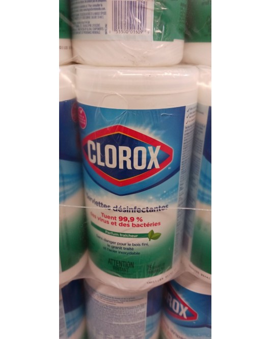 Clorox® Disinfecting Wipes, Fresh Scent, 75 Count Clorox® Disinfecting Wipes, Fresh Scent, 75 Count