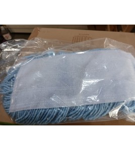 10" Doodle Bug Refill only Microfiber-Velcro-CUT END Blue