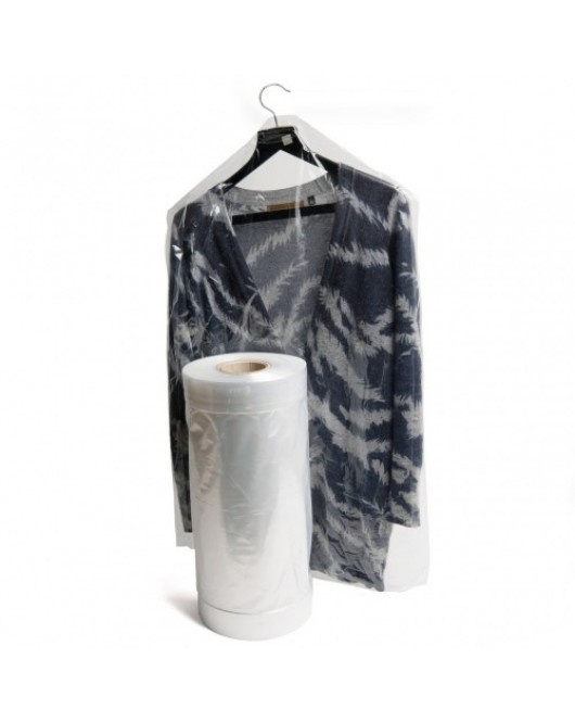 Garment poly roll 8x5/ss economy 23 lb, 54" Garment poly roll 8x5/ss economy 23 lb, 54"