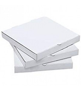 Pizza box 15x15x2 white 50 bundle 