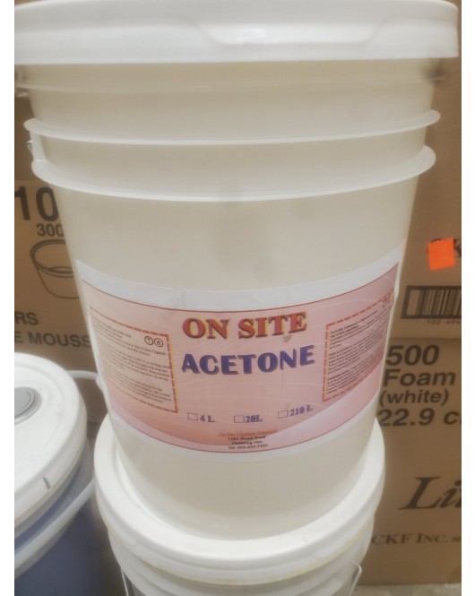 Acetone 20 liter pail Acetone 20 liter pail
