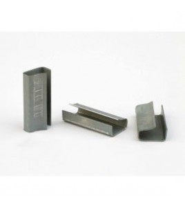 1/2" Open Steel Seals S-40LA for Poly Strapping, 1000 Pack