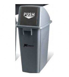 M2: rectangular 60L garbage container with lid