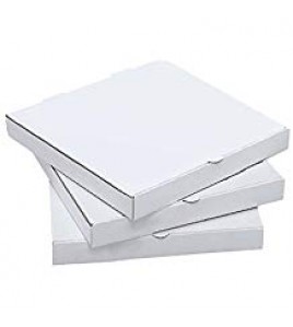 Pizza box 16 in white 16x16 x2 50 bundle 
