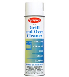 Sprayway: Grill &amp; Oven Cleaner 12 x 18oz Spray Bottles